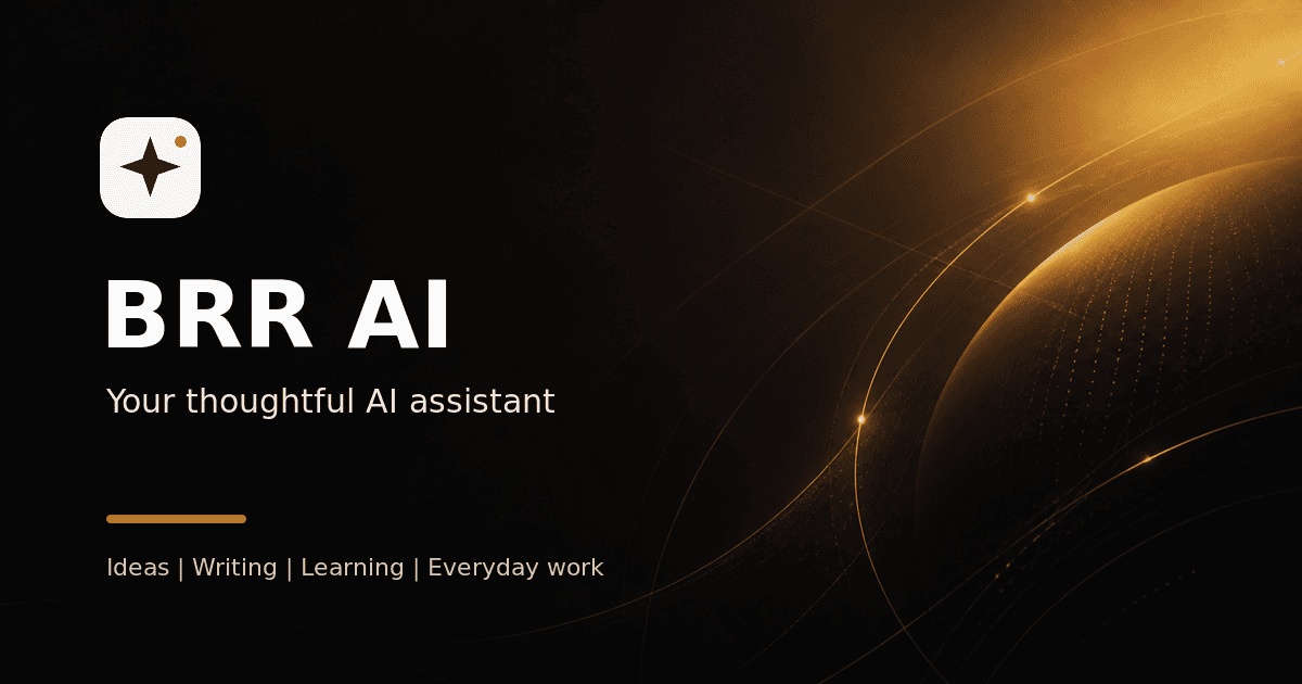 BRR AI 1